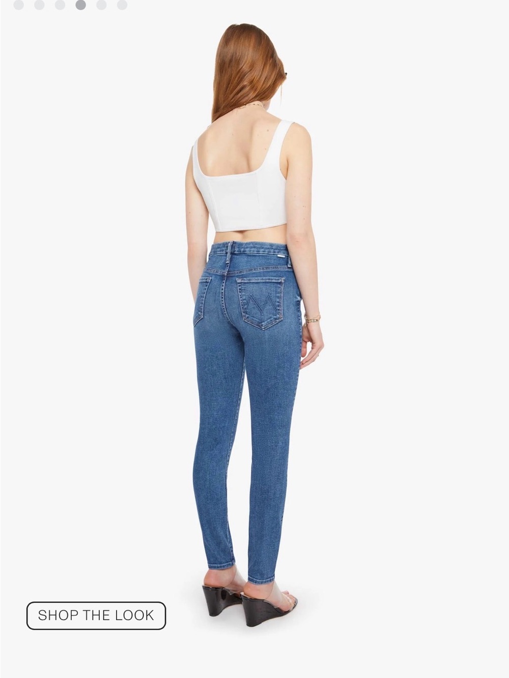 MOTHER Looker Ankle Fray - size 29 - Picture 6 of 8